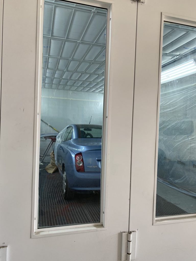 Vista Cabina de Pintura